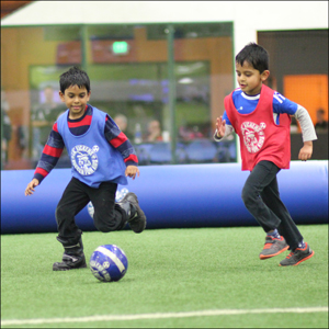 Lil-Kickers-Big-Feet-Web Arena Sports, Lil Kickers Soccer , lil kickers, soccer for kids, child development, best youth soccer class, indoor soccer class, best indoor soccer, Big, Feet